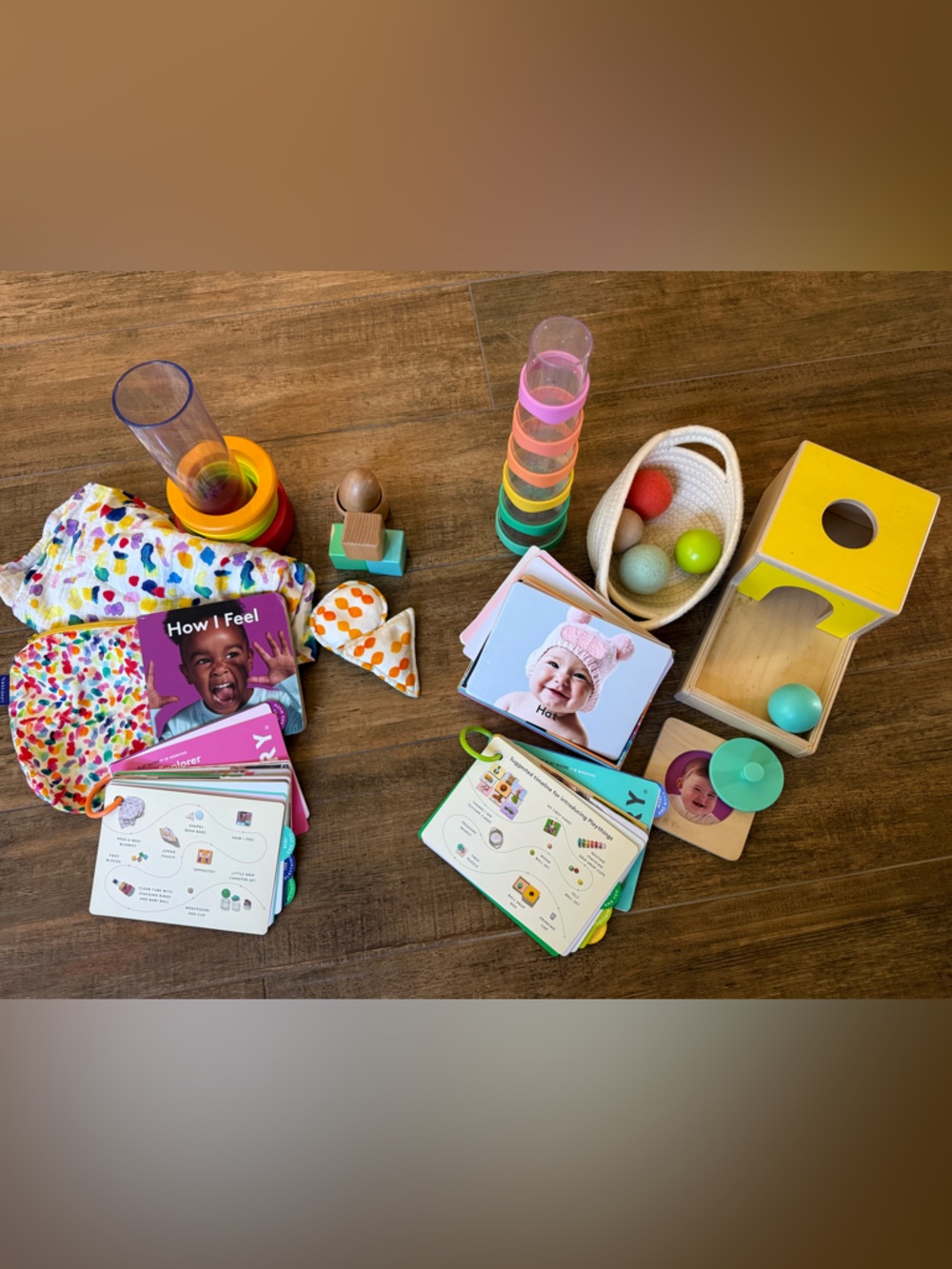 Lovevery Wooden and Sensory Baby Toy Set - Multicolor